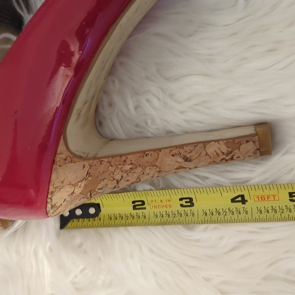 Red Jessica Simpson High Heels - Picture 11 of 12